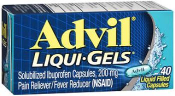 Advil liqgel 200mg 40