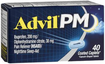 Advil pm capl 40