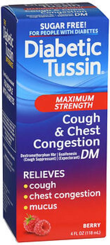 Diab/tuss dm max/str 4oz