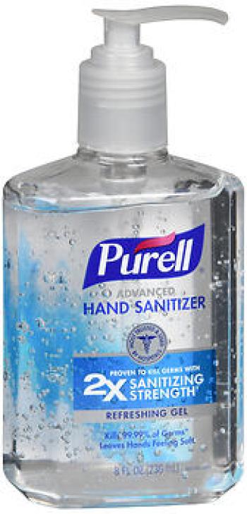 Purell h/sanit orig pump 8oz