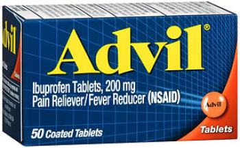 Advil tab 50