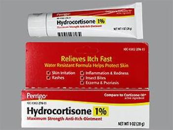 Hydrocort oint 1% otc per 1oz@