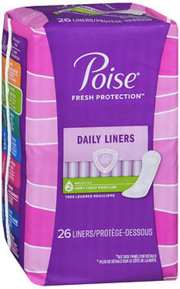 Poise pantyl very light 26 cs8