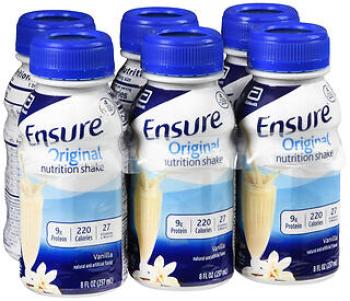 Ensure liq vanilla 4x8oz cs6