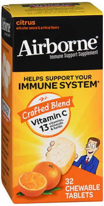 Airborne chew tab citrus 32