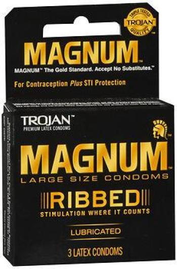 Trojan magnum ribbed 64208 3