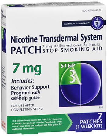 Nicotine patch 7mg step-3 7@