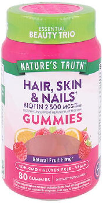 Nt hair,skin,nails gummies 80