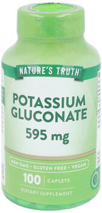 Nt pot gluc 595 mg caps 100