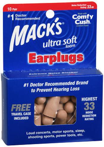 Macks ultra ear plugs 10-pair