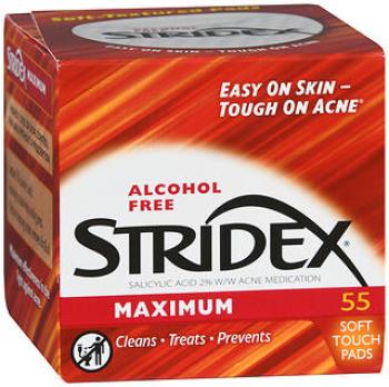 Stri-dex pad max/str 55