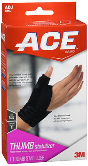 Ace dlx thumb stblzr ajstble