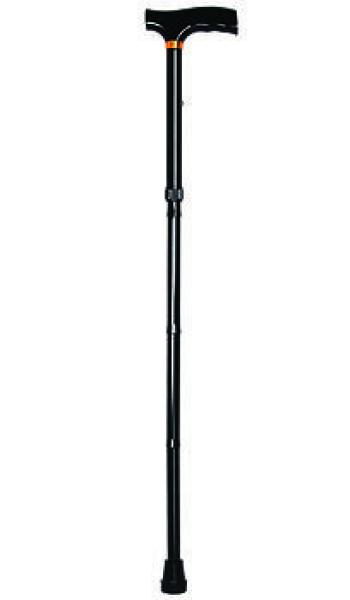 Mk cane folding alum black