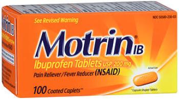 Motrin ib capl 200mg 100
